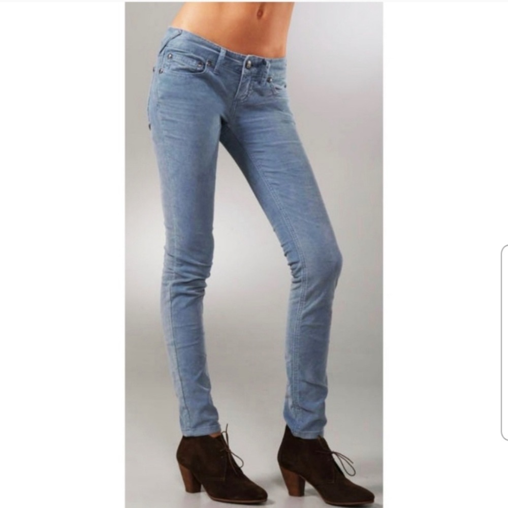 Free people light blue cords size 5/27